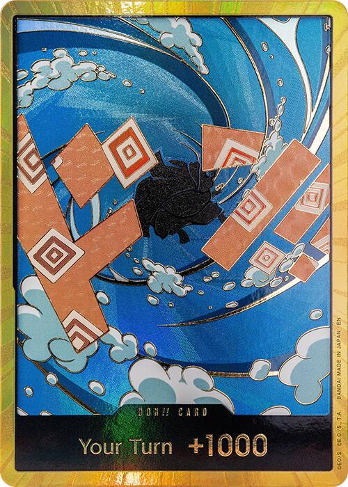 DON!! Card (Jinbe) (Gold) [Premium Booster -The Best- Vol. 2] | Card Merchant Takapuna
