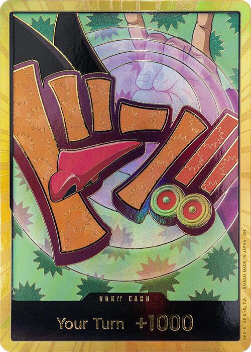 DON!! Card (Foxy) (Gold) [Premium Booster -The Best- Vol. 2] | Card Merchant Takapuna