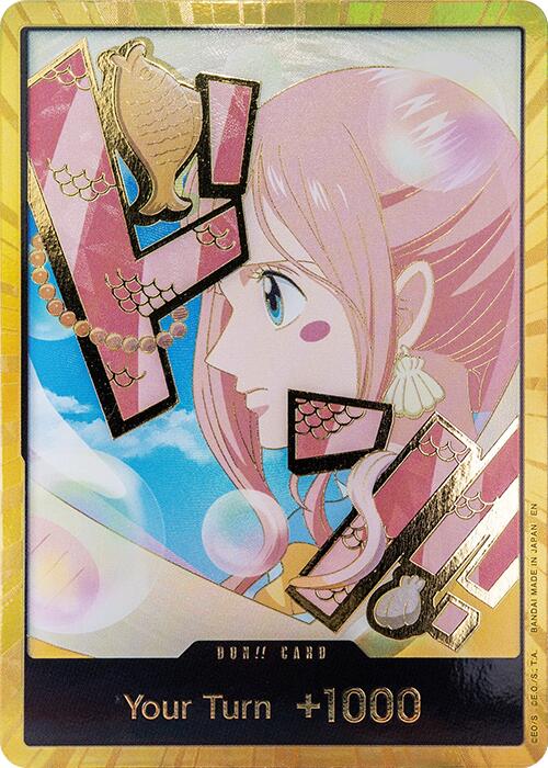 DON!! Card (Shirahoshi) (Gold) [Premium Booster -The Best- Vol. 2] | Card Merchant Takapuna