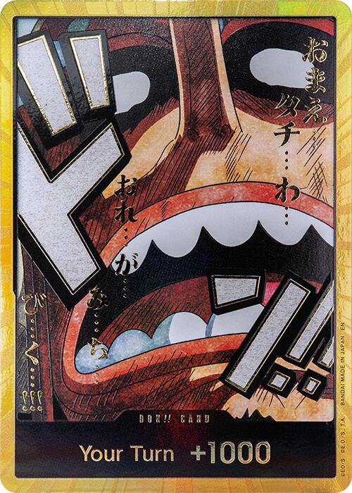 DON!! Card (Usopp) (Gold) [Premium Booster -The Best- Vol. 2] | Card Merchant Takapuna
