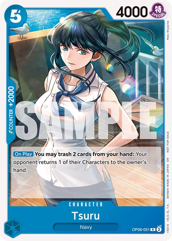 Tsuru (Tournament Pack 2025 Vol. 4) [One Piece Promotion Cards] | Card Merchant Takapuna