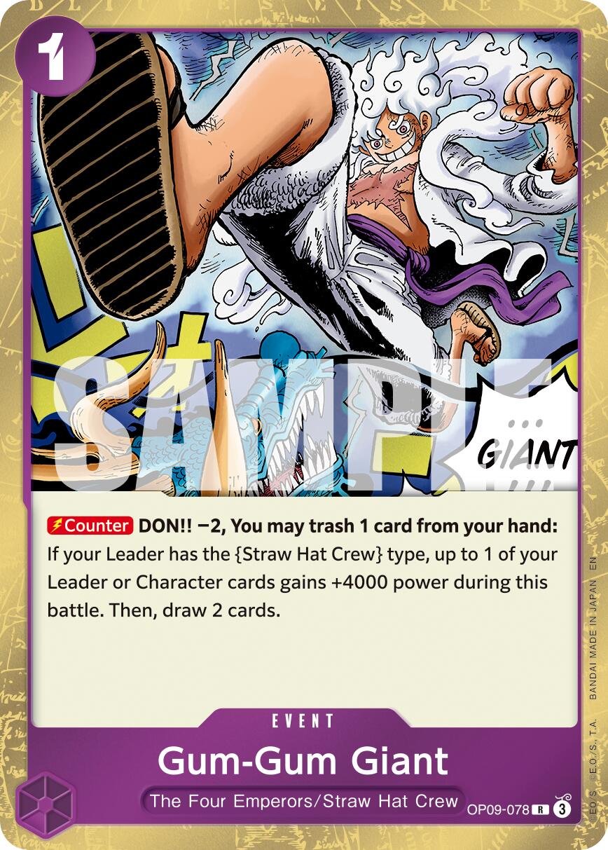 Gum-Gum Giant (Reprint) [Premium Booster -The Best- Vol. 2] | Card Merchant Takapuna