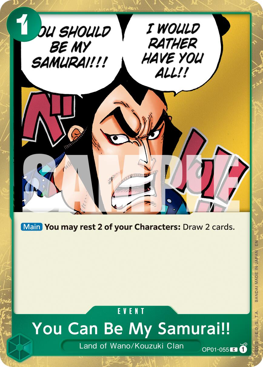You Can Be My Samurai!! (Pirate Foil) [Premium Booster -The Best- Vol. 2] | Card Merchant Takapuna