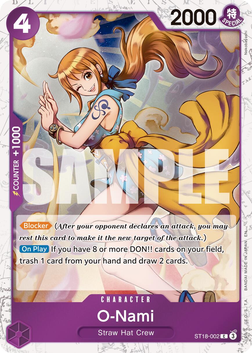 O-Nami (Pirate Foil) [Premium Booster -The Best- Vol. 2] | Card Merchant Takapuna