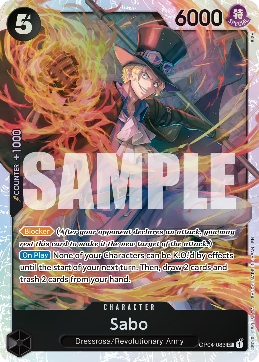Sabo (OP04-083) (Reprint) [Premium Booster -The Best- Vol. 2] | Card Merchant Takapuna