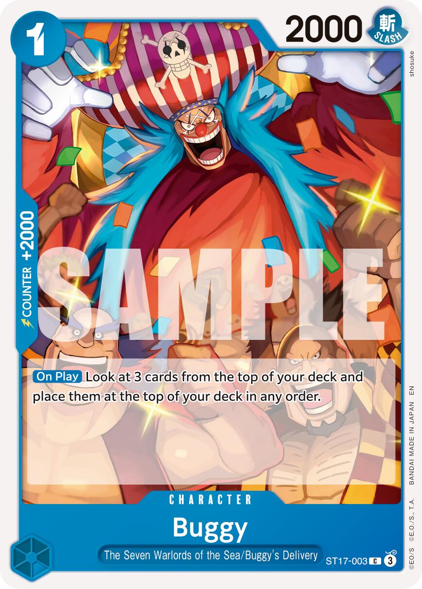 Buggy (ST17-003) (Reprint) [Premium Booster -The Best- Vol. 2] | Card Merchant Takapuna