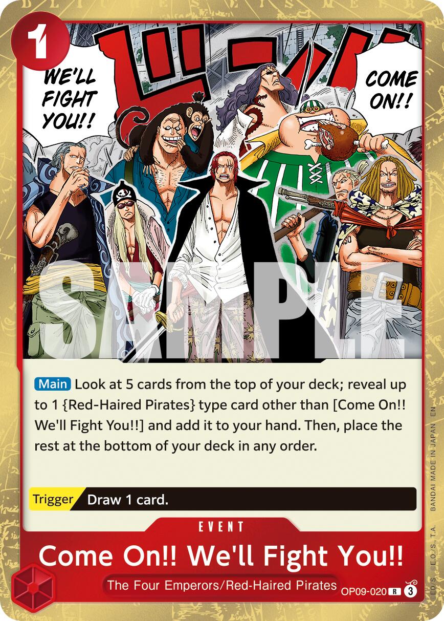 Come On!! We'll Fight You!! (Reprint) [Premium Booster -The Best- Vol. 2] | Card Merchant Takapuna