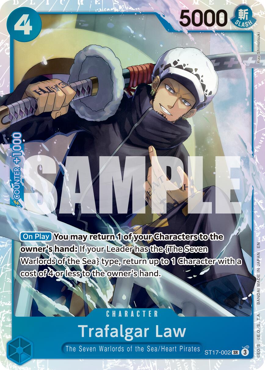 Trafalgar Law (ST17-002) (Reprint) [Premium Booster -The Best- Vol. 2] | Card Merchant Takapuna