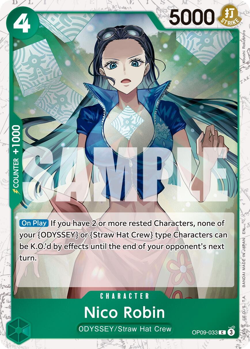 Nico Robin (OP09-033) (Pirate Foil) [Premium Booster -The Best- Vol. 2] | Card Merchant Takapuna