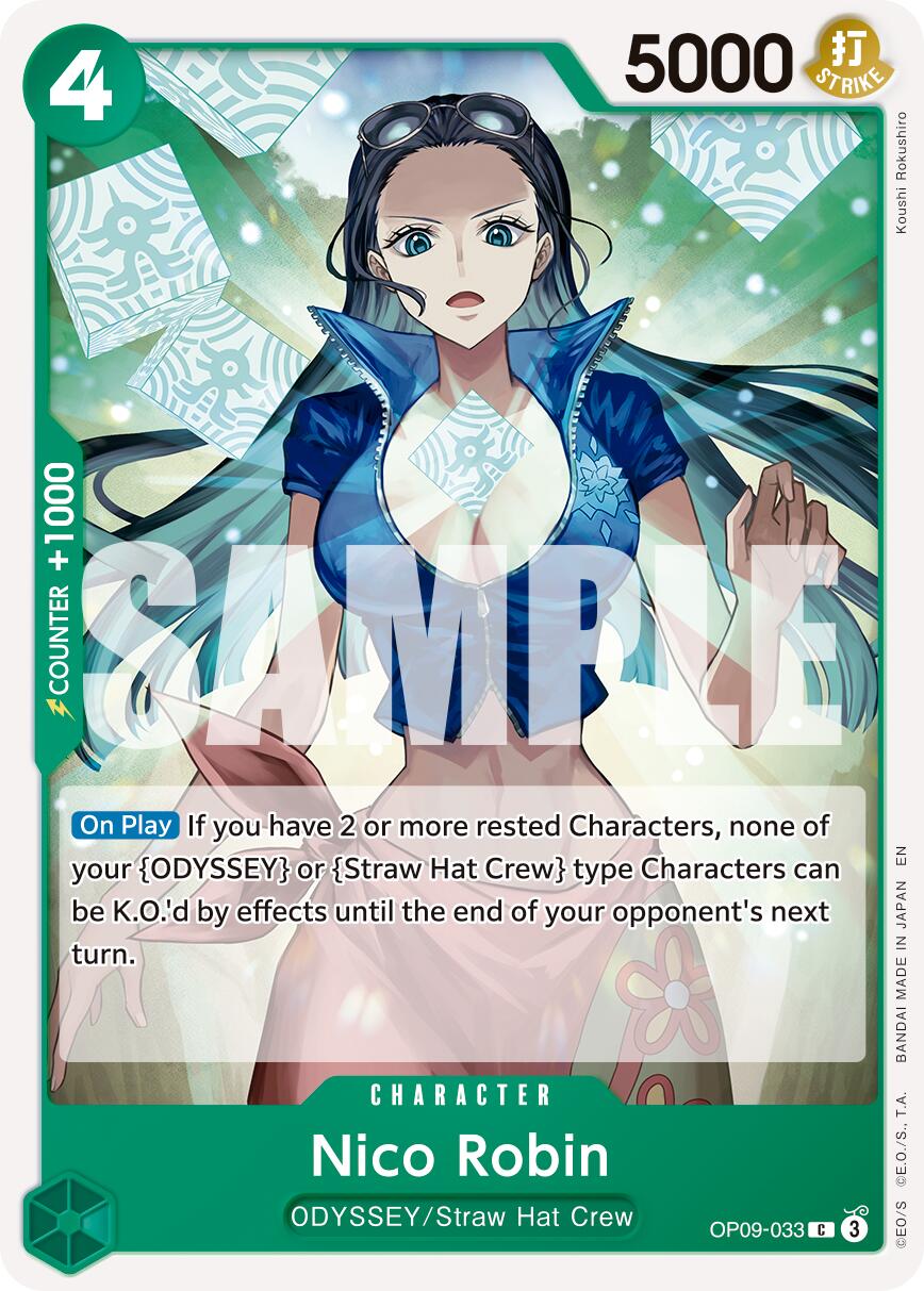 Nico Robin (OP09-033) (Reprint) [Premium Booster -The Best- Vol. 2] | Card Merchant Takapuna