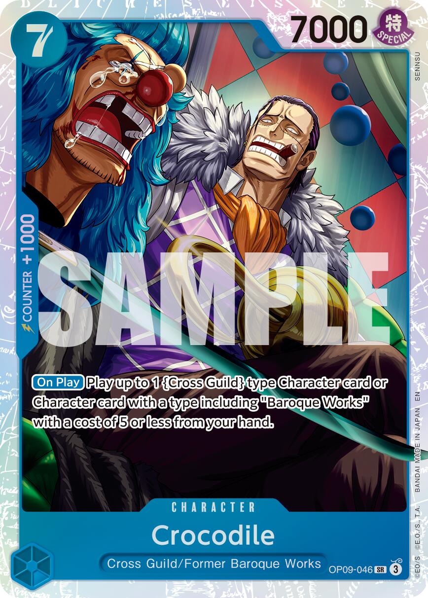 Crocodile (OP09-046) (Reprint) [Premium Booster -The Best- Vol. 2] | Card Merchant Takapuna