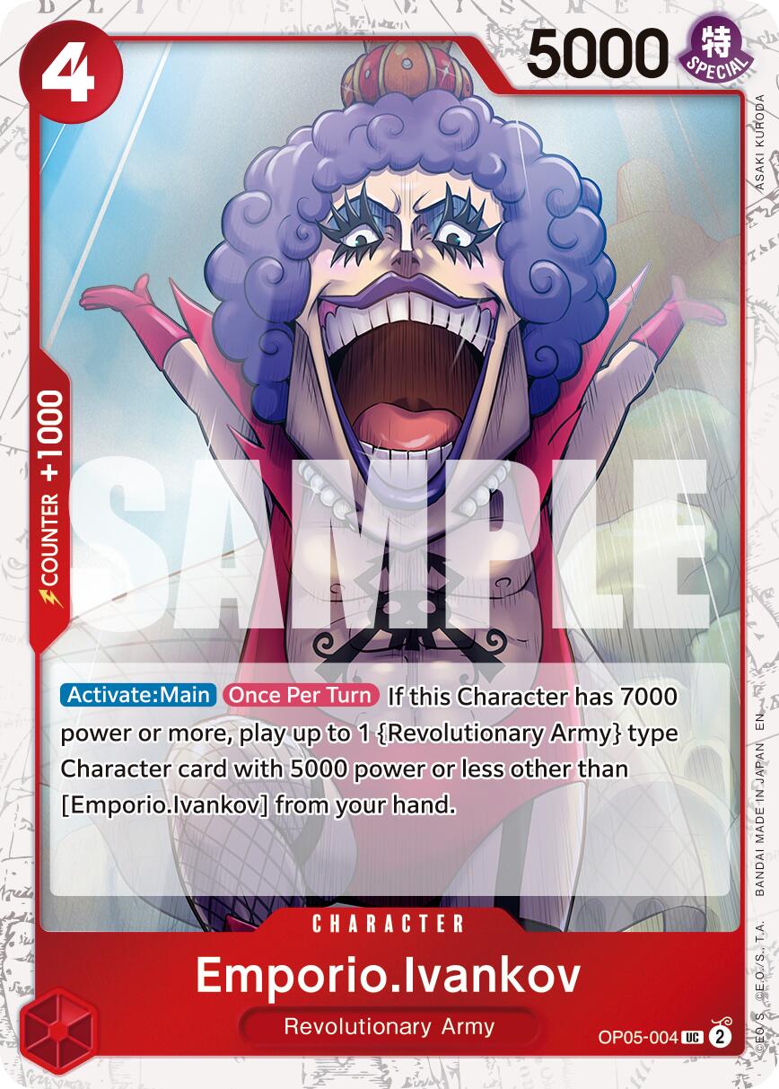 Emporio.Ivankov (Pirate Foil) [Premium Booster -The Best- Vol. 2] | Card Merchant Takapuna