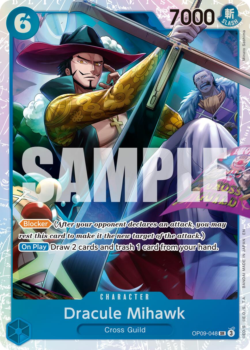 Dracule Mihawk (OP09-048) (Reprint) [Premium Booster -The Best- Vol. 2] | Card Merchant Takapuna
