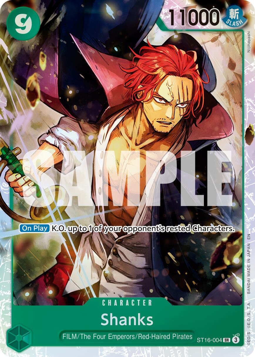 Shanks (ST16-004) (Reprint) [Premium Booster -The Best- Vol. 2] | Card Merchant Takapuna