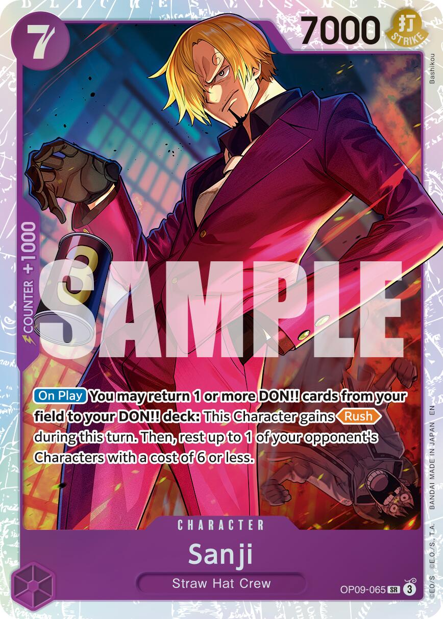 Sanji (OP09-065) (Reprint) [Premium Booster -The Best- Vol. 2] | Card Merchant Takapuna