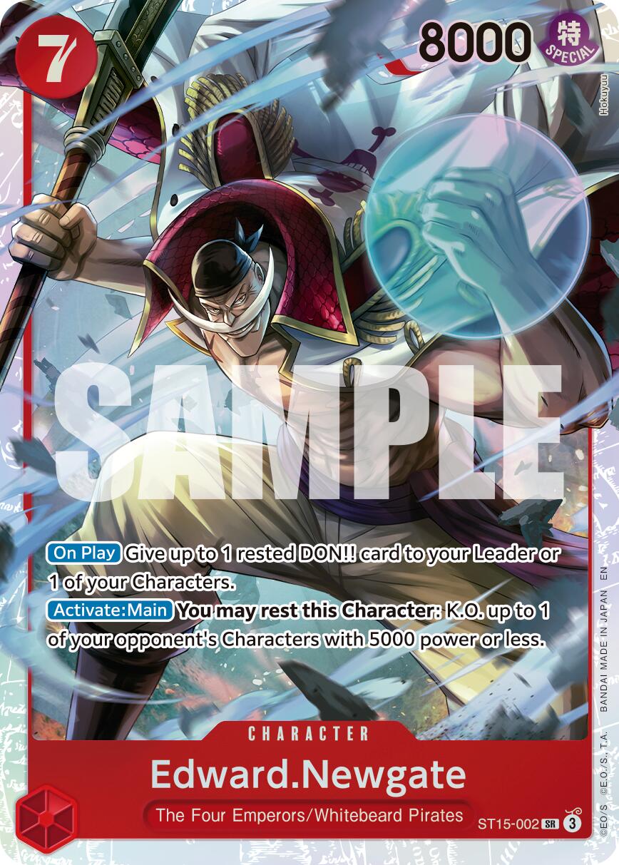 Edward.Newgate (ST15-002) (Reprint) [Premium Booster -The Best- Vol. 2] | Card Merchant Takapuna