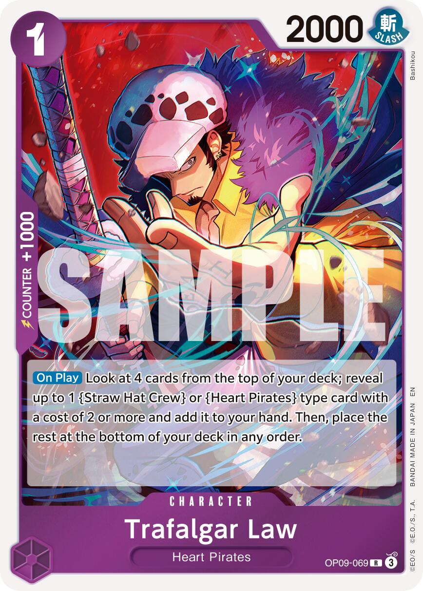 Trafalgar Law (OP09-069) (Reprint) [Premium Booster -The Best- Vol. 2] | Card Merchant Takapuna