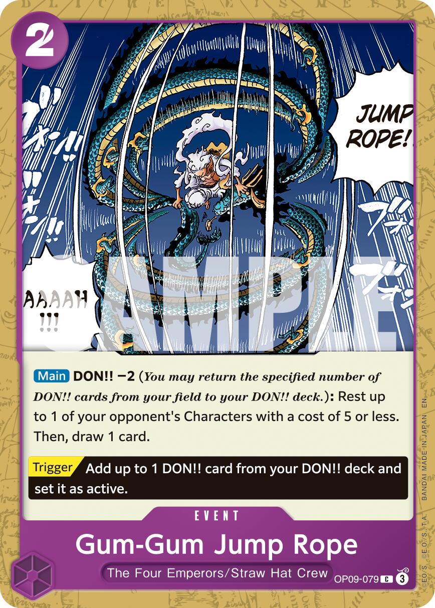 Gum-Gum Jump Rope (Reprint) [Premium Booster -The Best- Vol. 2] | Card Merchant Takapuna