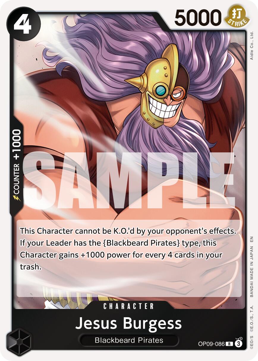 Jesus Burgess (Reprint) [Premium Booster -The Best- Vol. 2] | Card Merchant Takapuna