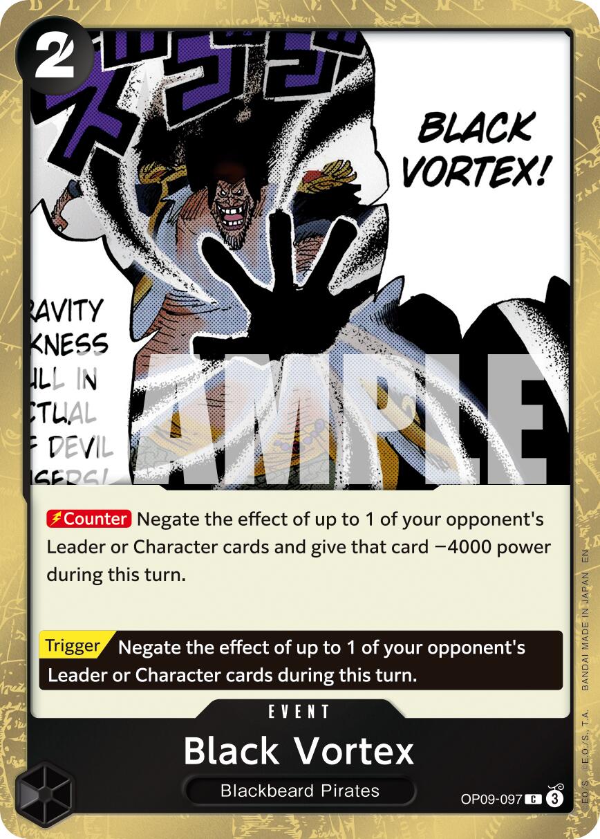 Black Vortex (Pirate Foil) [Premium Booster -The Best- Vol. 2] | Card Merchant Takapuna