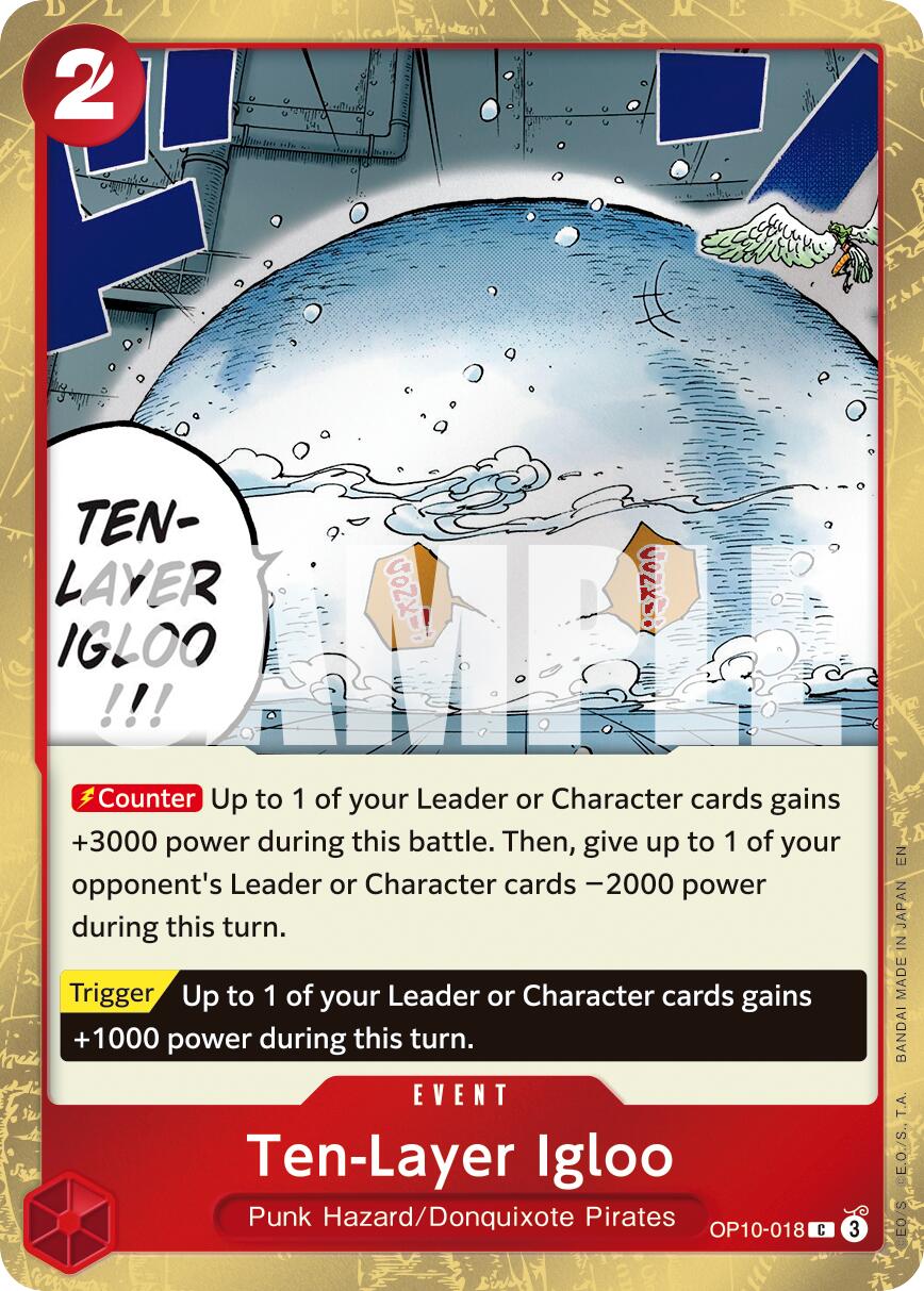 Ten-Layer Igloo (Pirate Foil) [Premium Booster -The Best- Vol. 2] | Card Merchant Takapuna