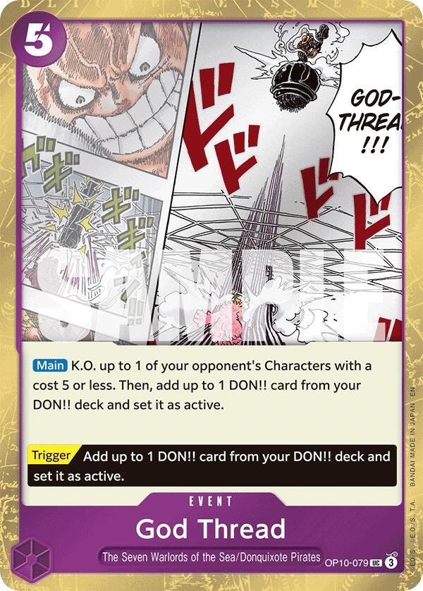 God Thread (Pirate Foil) [Premium Booster -The Best- Vol. 2] | Card Merchant Takapuna