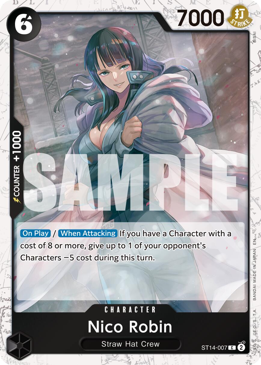 Nico Robin (ST14-007) (Pirate Foil) [Premium Booster -The Best- Vol. 2] | Card Merchant Takapuna