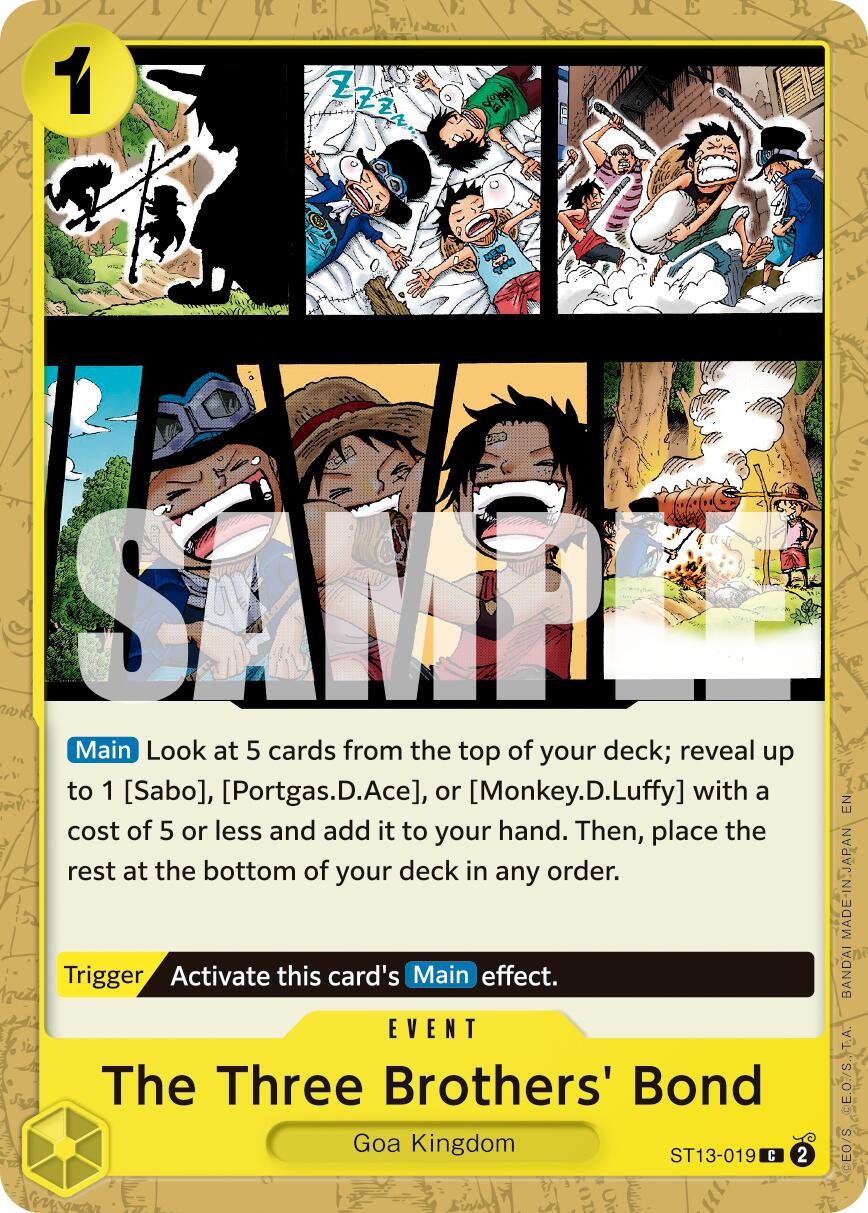 The Three Brothers' Bond (Reprint) [Premium Booster -The Best- Vol. 2] | Card Merchant Takapuna
