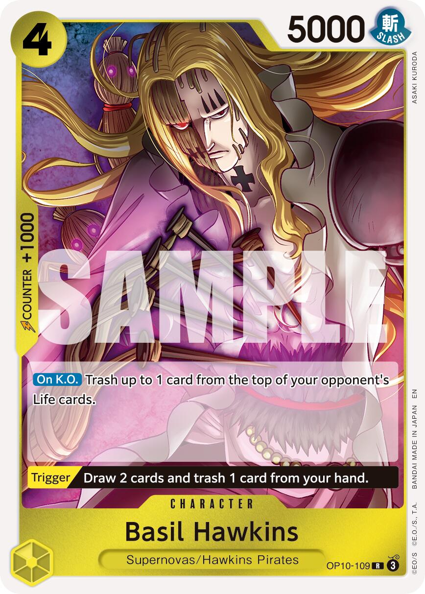 Basil Hawkins (OP10-109) (Reprint) [Premium Booster -The Best- Vol. 2] | Card Merchant Takapuna