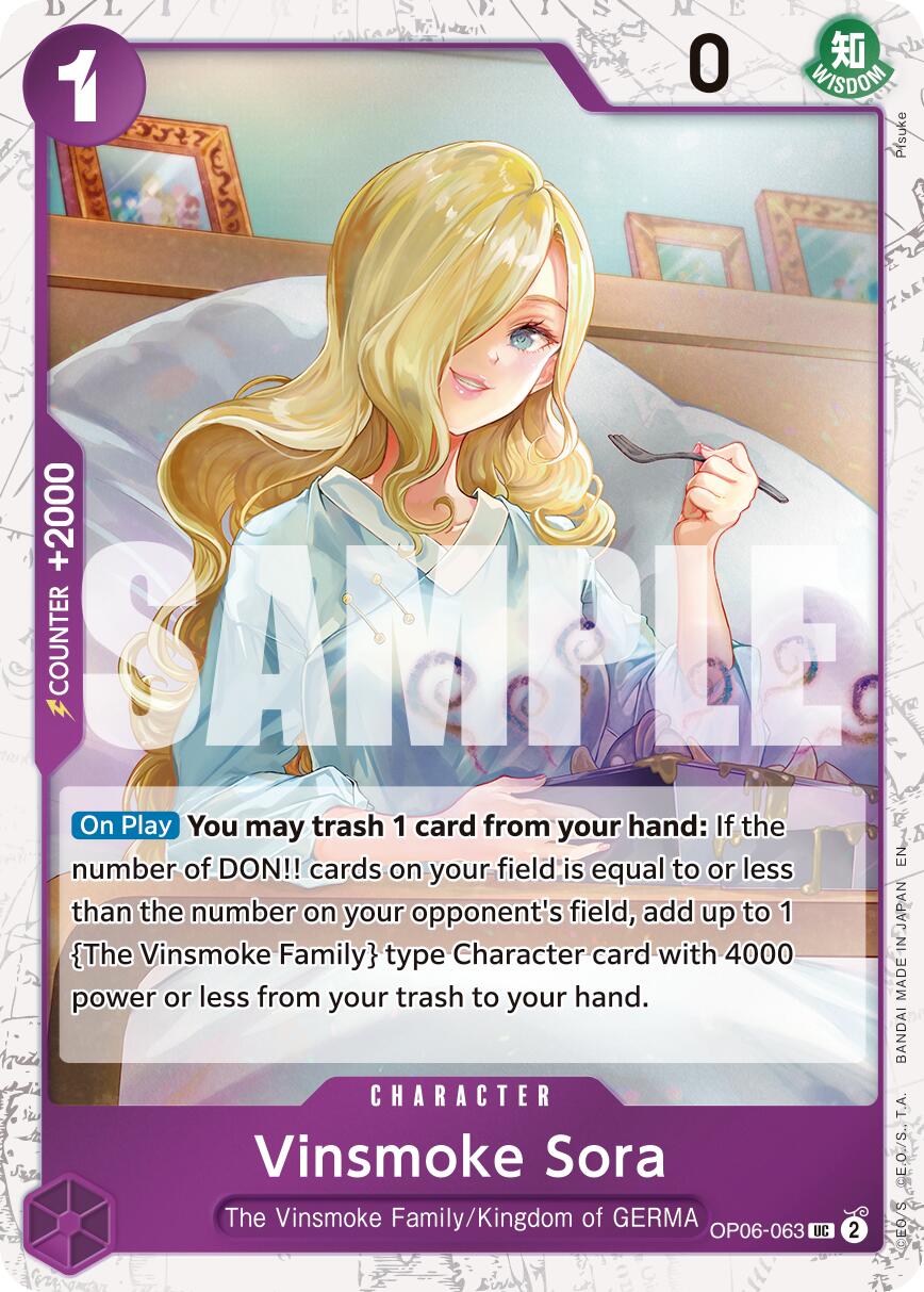 Vinsmoke Sora (Pirate Foil) [Premium Booster -The Best- Vol. 2] | Card Merchant Takapuna