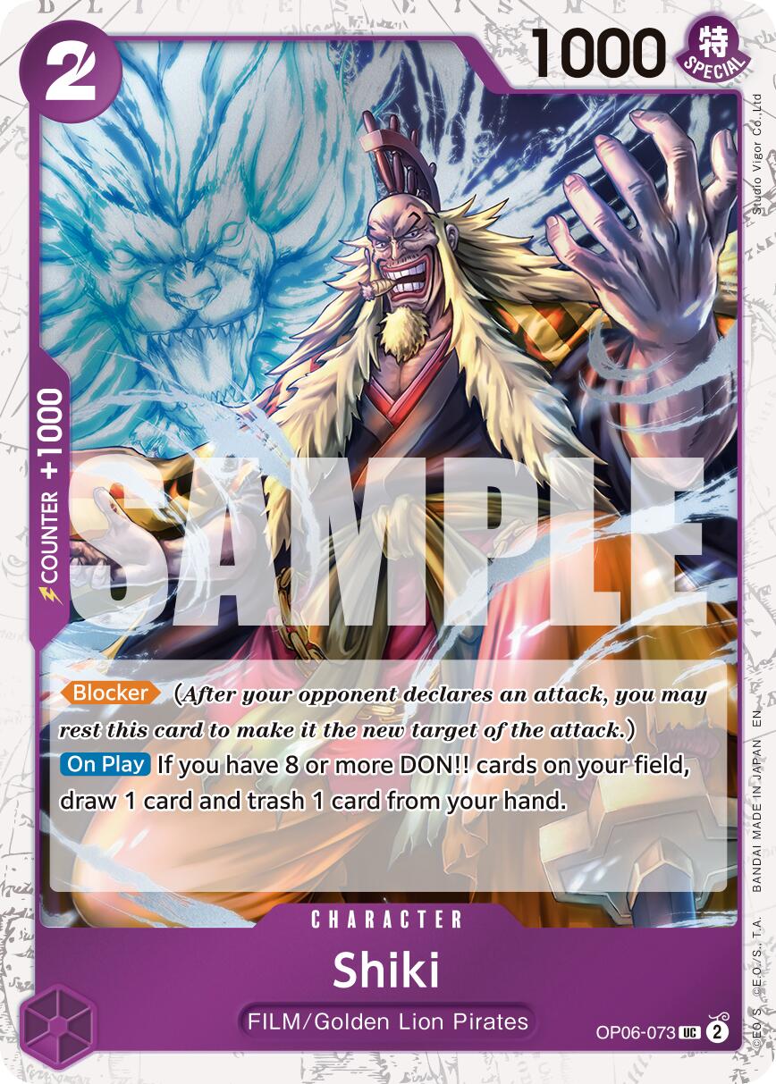 Shiki (Pirate Foil) [Premium Booster -The Best- Vol. 2] | Card Merchant Takapuna