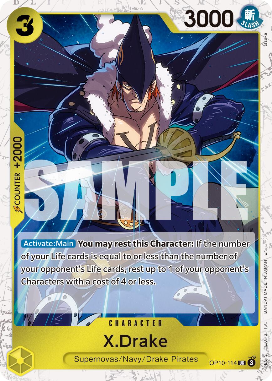 X.Drake (Pirate Foil) [Premium Booster -The Best- Vol. 2] | Card Merchant Takapuna