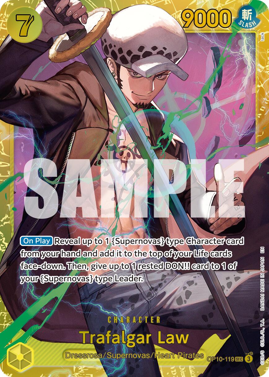 Trafalgar Law (OP10-119) (Reprint) [Premium Booster -The Best- Vol. 2] | Card Merchant Takapuna