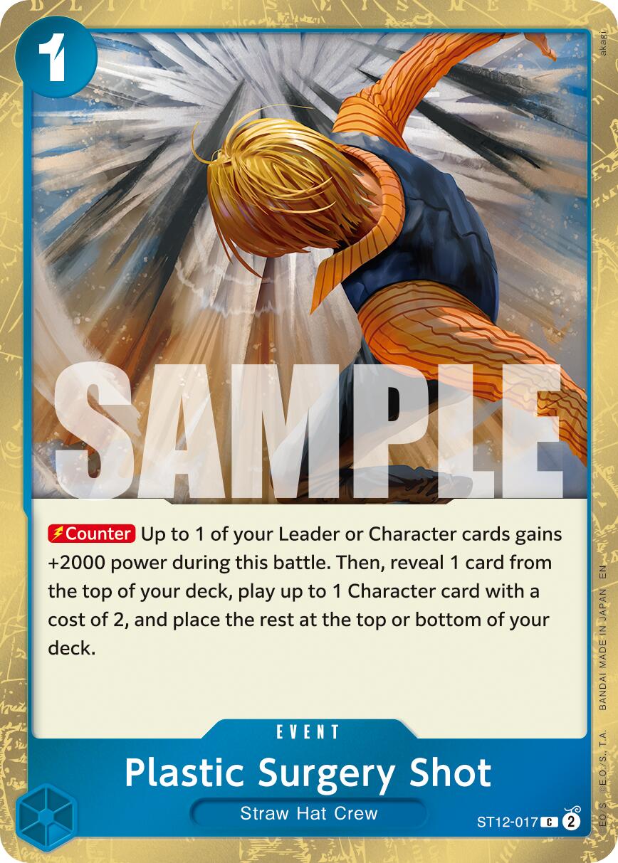 Plastic Surgery Shot (ST12-017) (Pirate Foil) [Premium Booster -The Best- Vol. 2] | Card Merchant Takapuna