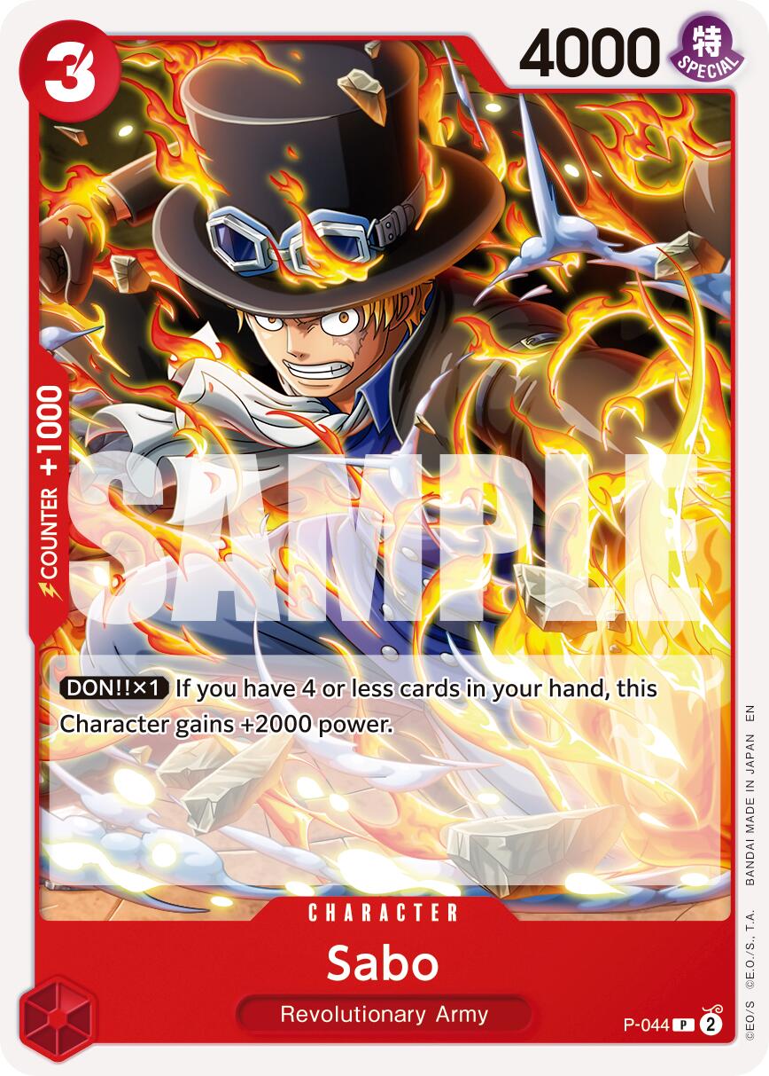 Sabo (P-044) (Reprint) [Premium Booster -The Best- Vol. 2] | Card Merchant Takapuna