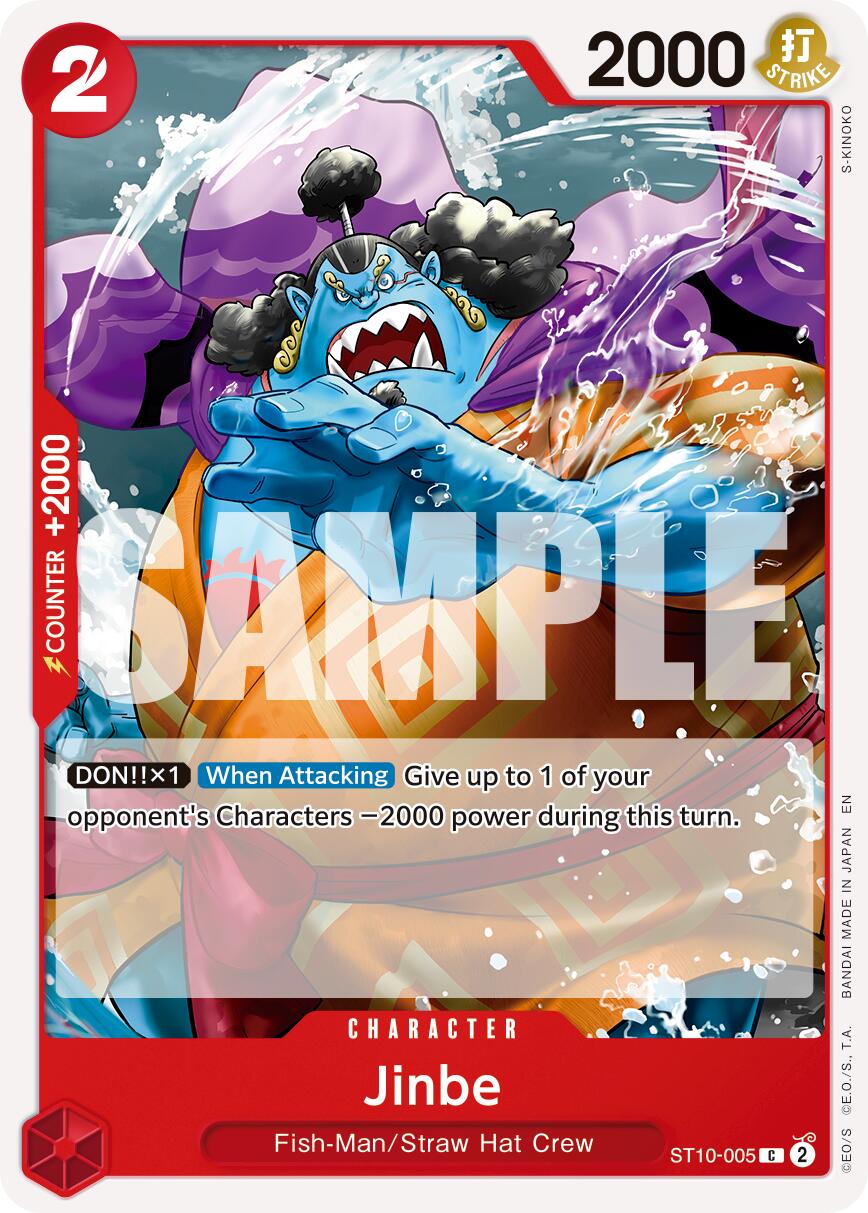 Jinbe (ST10-005) (Reprint) [Premium Booster -The Best- Vol. 2] | Card Merchant Takapuna