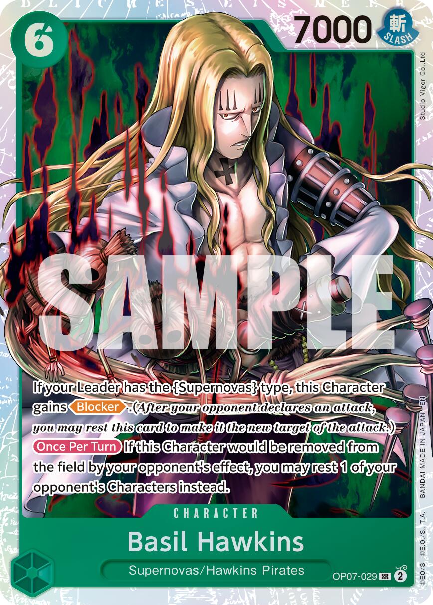 Basil Hawkins (OP07-029) (Reprint) [Premium Booster -The Best- Vol. 2] | Card Merchant Takapuna