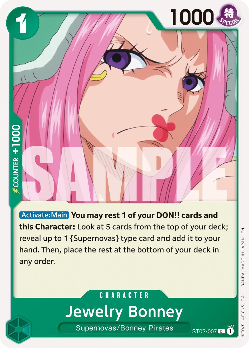Jewelry Bonney (ST02-007) (Reprint) [Premium Booster -The Best- Vol. 2] | Card Merchant Takapuna