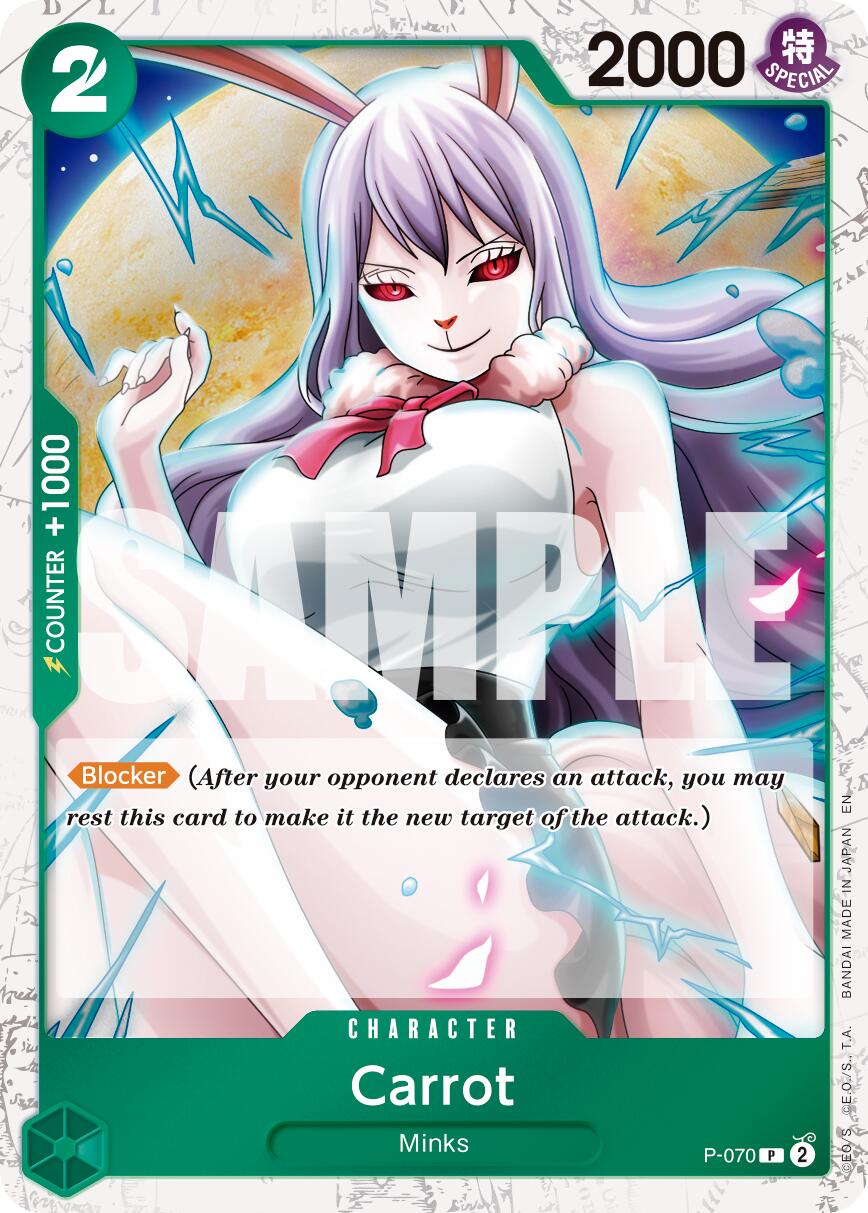 Carrot (P-070) (Pirate Foil) [Premium Booster -The Best- Vol. 2] | Card Merchant Takapuna