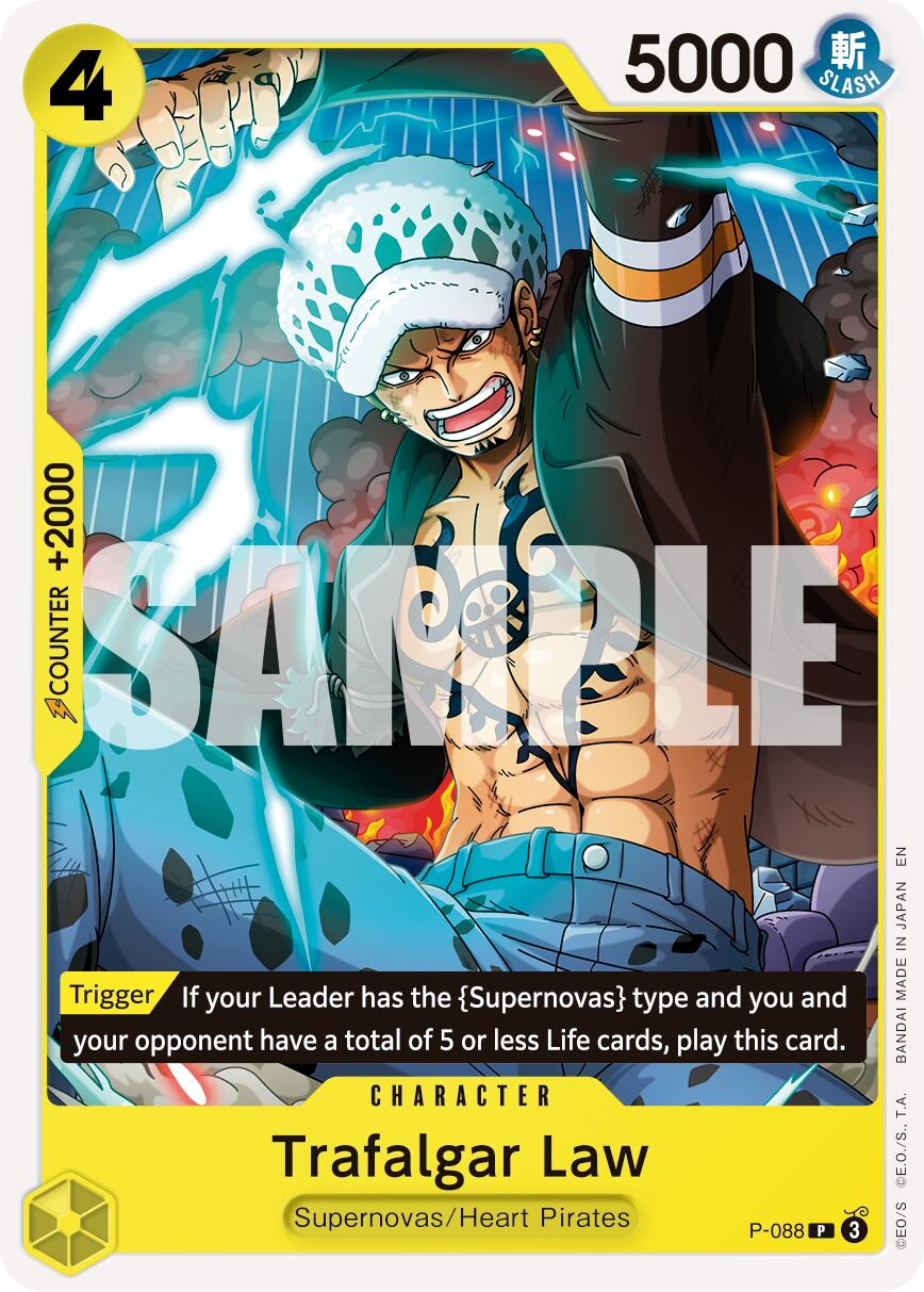 Trafalgar Law (P-088) (Reprint) [Premium Booster -The Best- Vol. 2] | Card Merchant Takapuna