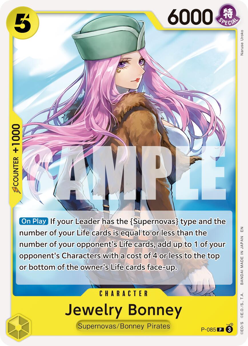 Jewelry Bonney (P-085) (Reprint) [Premium Booster -The Best- Vol. 2] | Card Merchant Takapuna