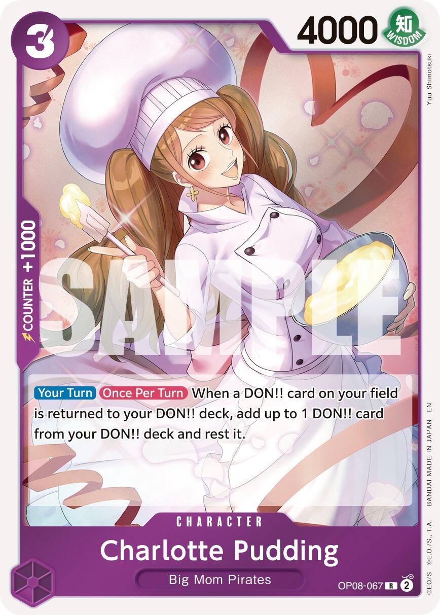 Charlotte Pudding (OP08-067) (Reprint) [Premium Booster -The Best- Vol. 2] | Card Merchant Takapuna