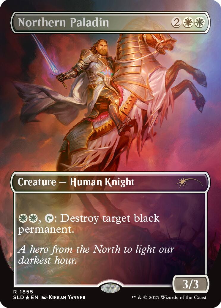 Northern Paladin (Rainbow Foil) [Secret Lair Drop Series] | Card Merchant Takapuna