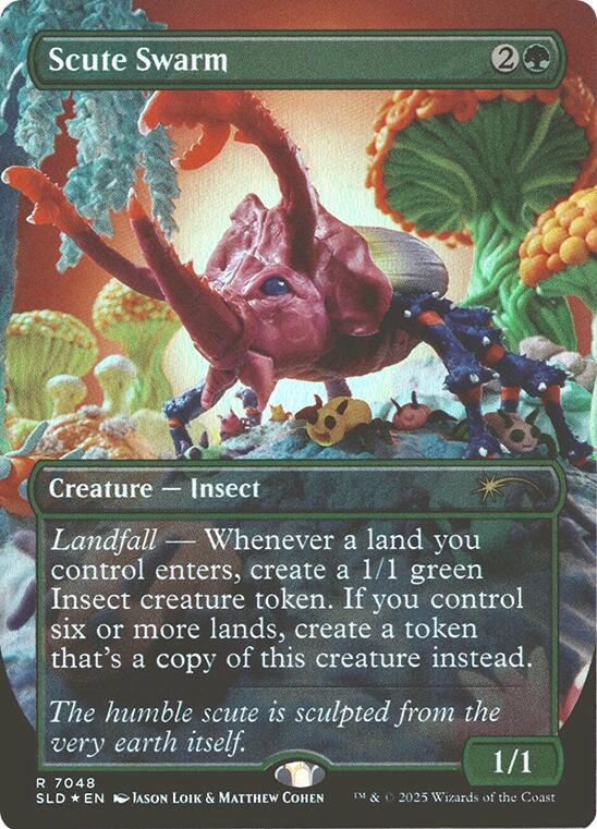 Scute Swarm (Rainbow Foil) [Secret Lair Drop Series] | Card Merchant Takapuna