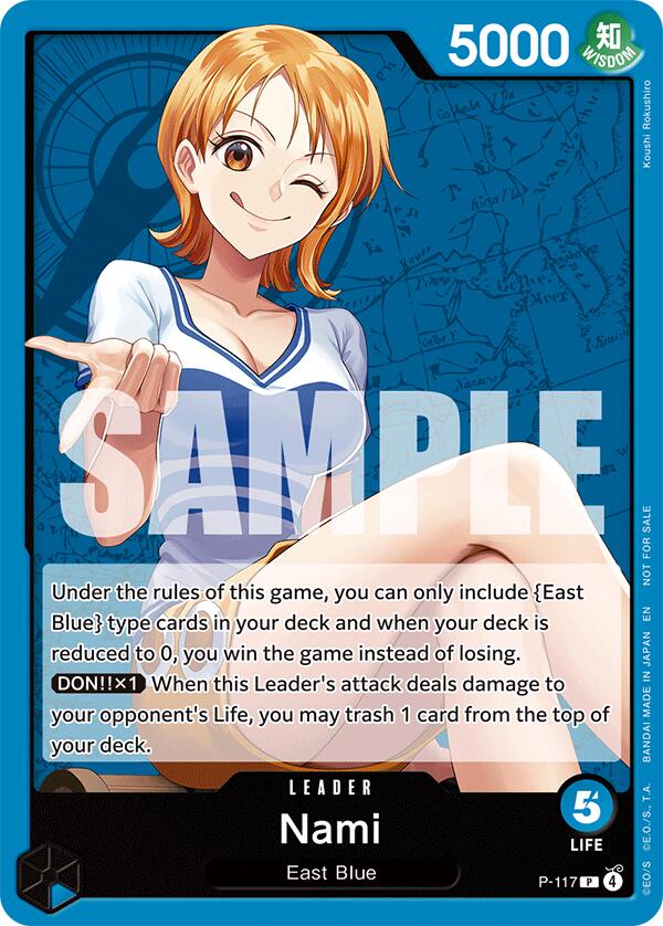 Nami (P-117) [One Piece Promotion Cards] | Card Merchant Takapuna