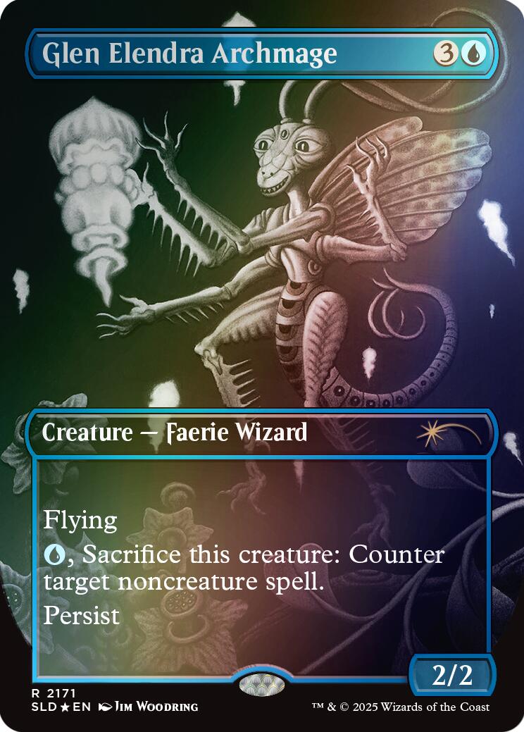 Glen Elendra Archmage (2171) (Rainbow Foil) [Secret Lair Drop Series] | Card Merchant Takapuna
