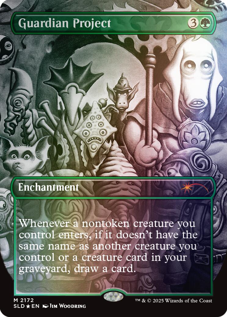 Guardian Project (Rainbow Foil) [Secret Lair Drop Series] | Card Merchant Takapuna