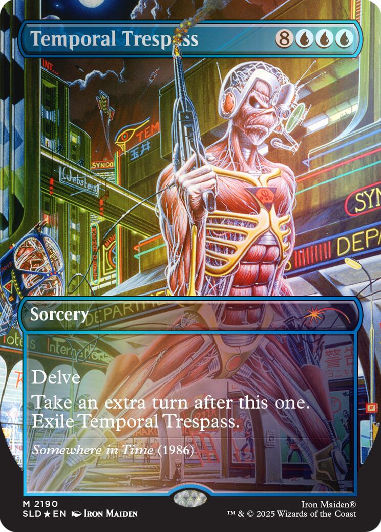Temporal Trespass (Rainbow Foil) [Secret Lair Drop Series] | Card Merchant Takapuna