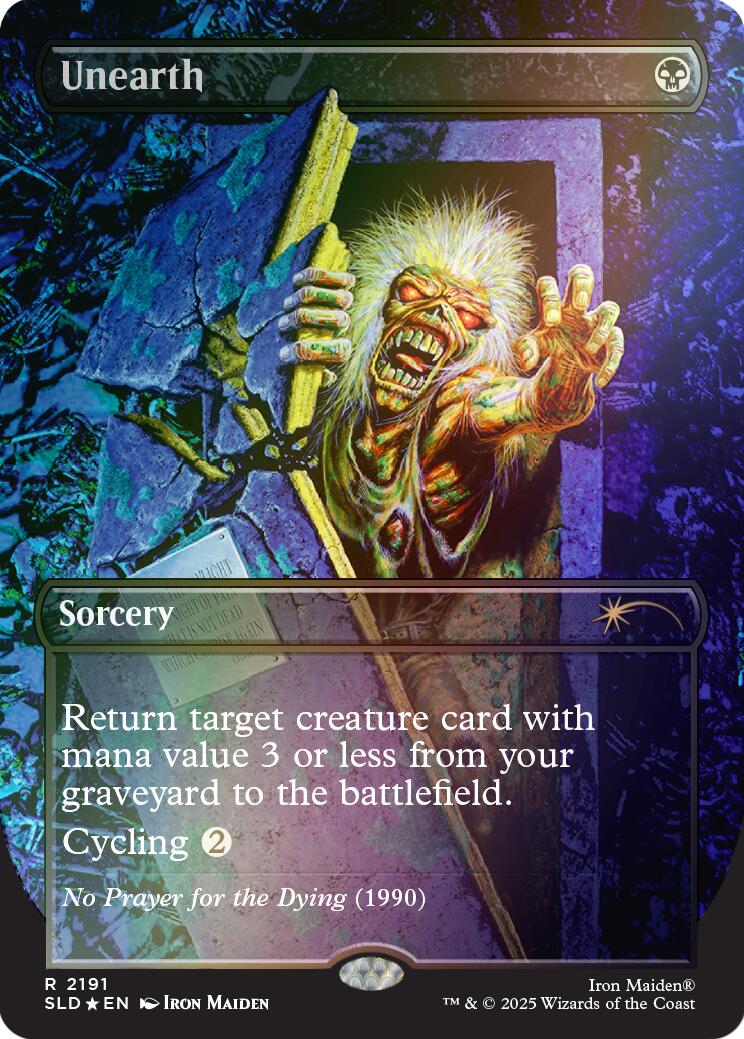 Unearth (Rainbow Foil) [Secret Lair Drop Series] | Card Merchant Takapuna