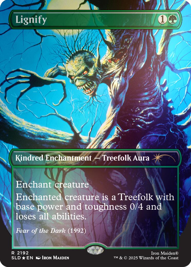 Lignify (2192) (Rainbow Foil) [Secret Lair Drop Series] | Card Merchant Takapuna